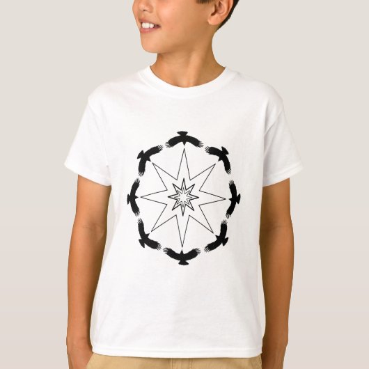 Acht crow Star T-shirt (Voorkant)