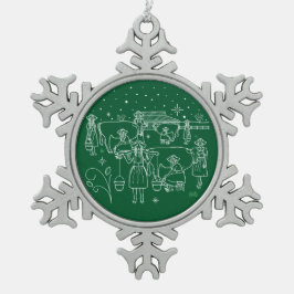 ACHT DAG CHRISTMAS / Snowflake Ornament