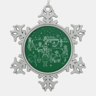 ACHT DAG CHRISTMAS / Snowflake Ornament