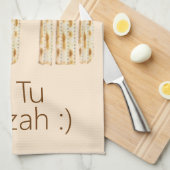 Acht dagen van Matzah Theedoek (Quarter Fold)