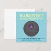 Acht doorbraakpartij nodigt uit kaart (Voorkant / Achterkant)