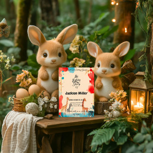 Acht en voel je geweldig 8e verjaardag Rood en Bla Kaart