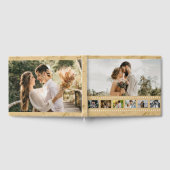 Acht foto-inkuvelfilm Inspire Gold Foil Coupes Gastenboek (Volledig)