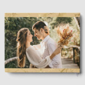 Acht foto-inkuvelfilm Inspire Gold Foil Coupes Gastenboek (Achterkant)