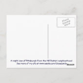 Acht Herfsten in Pittsburgh, PA Briefkaart (Achterkant)