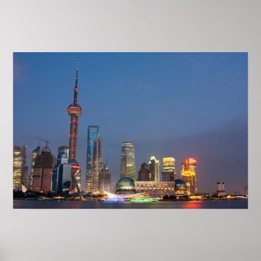 Acht herfsten in Shanghai China Poster (Voorkant)