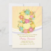 Acht is een prachtige verjaardagsuitnodiging kaart (Voorkant)