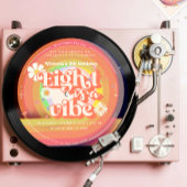 Acht is een Vibe Groovy Retro Vinyl 8e groovy Kaart