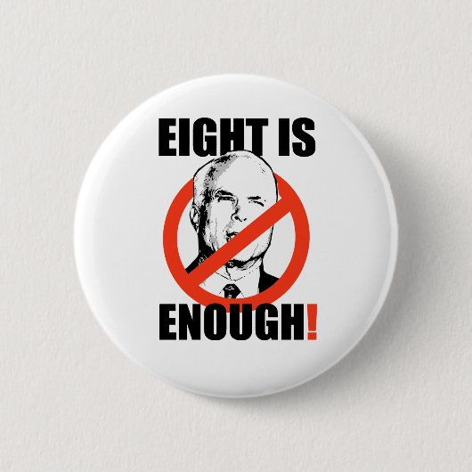 ACHT IS GENOEG BUTTON (Voorkant)