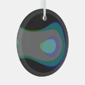 Acht jaar 1059 glas ornament (Voorkant Rechts)