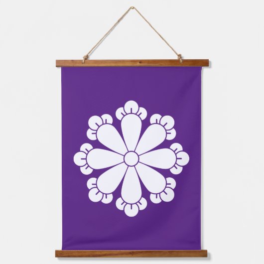 Acht klaveren hangend wandkleed (Voorkant)