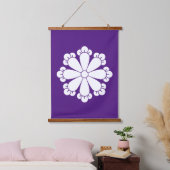 Acht klaveren hangend wandkleed (Slaapkamer)