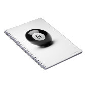 Acht kogel notitieboek (Rechterzijde)