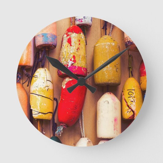 Acht links ronde klok (Voorkant)