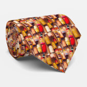 Acht links stropdas (Opgerold)