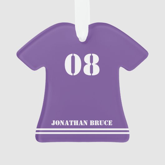 Acht maanden oude kerst ornament (achterkant)