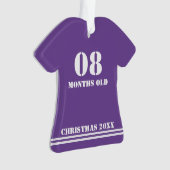 Acht maanden oude kerst ornament (voorkant)