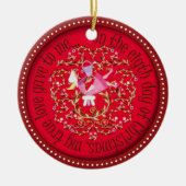 ACHT MAIDT EEN MELK KERAMISCH ORNAMENT (Voorkant)