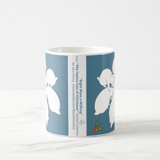 Acht Manx a-Milking... Vakantie Koffiemok (Center)