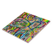 Acht Martinis 6 x 6 keramische tapijten Tegeltje (Zijkant)