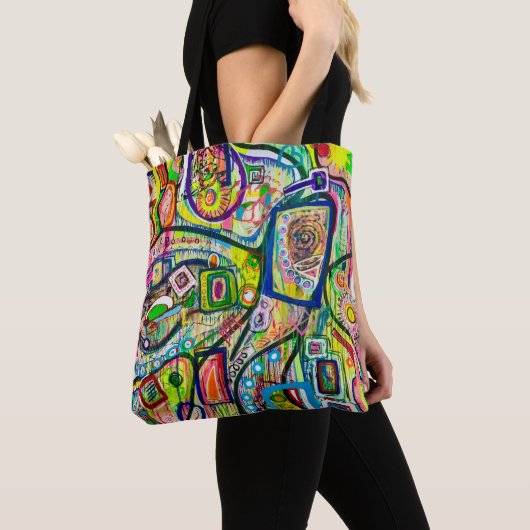 Acht Martinis Canvas tas (Dichtbij)
