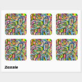 Acht Martinis Stickers (Vel)