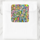 Acht Martinis Stickers (Tas)