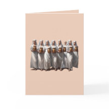 Acht Melkmeisjes uitgeknipt