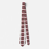 Acht muziekstereo stropdas (Voorkant)