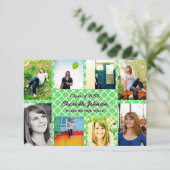 Acht/Negen Foto's Lime - 3x5 Grad Aankondiging (Staand voorkant)