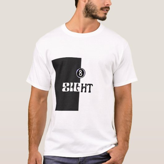 Acht nummers geïnspireerd mannen T-Shirt (Voorkant)