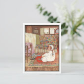 Acht O'Clock van Millicent Sowerby Briefkaart (Staand voorkant)