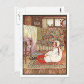 Acht O'Clock van Millicent Sowerby Briefkaart (Voorkant / Achterkant)