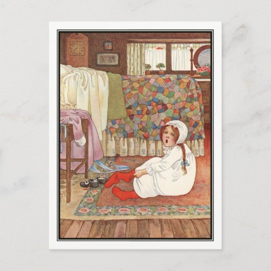 Acht O'Clock van Millicent Sowerby Briefkaart (Voorkant)