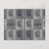 Acht Oren Grafisch Briefkaart (Voorkant)