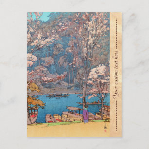 Acht scènes van Cherry Blossom, Arashiyama Briefkaart