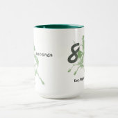 Acht seconden, rustig toch? Bulleroldesign Mok (Midden)