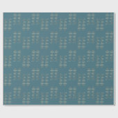 Acht shanukkah Night Wrapping Paper Cadeaupapier (Vlak)