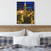 Acht uitzicht San Francisco. Canvas Afdruk (Insitu (Slaapkamer))