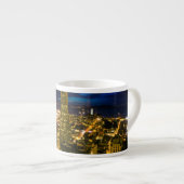 Acht uitzicht San Francisco. Espresso Kop (Voorkant rechts)