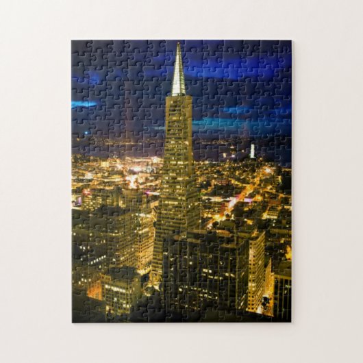 Acht uitzicht San Francisco. Legpuzzel (Verticaal)