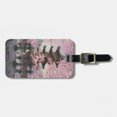 Acht Uitzichten van Tokyo Ueno Toshogu Shrine Kasa Bagagelabel (Voorkant horizontaal)