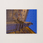 Acht uur in Piazza Salimbeni, Siena, Italië. 2 Legpuzzel (Horizontaal)