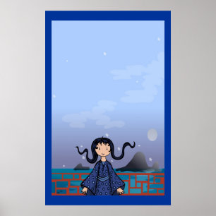 Acht uur op het eiland poster