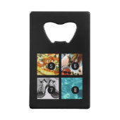 Acht van uw foto's maken uw eigen origineel creditkaart flessenopener (Achterkant)