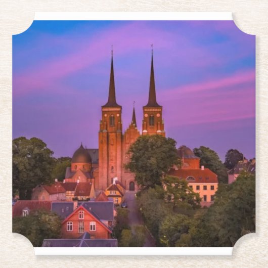 achtbaan kartonnen onderzetters (Voorkant)
