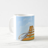 Achtbaan Koffiemok (Voorkant links)