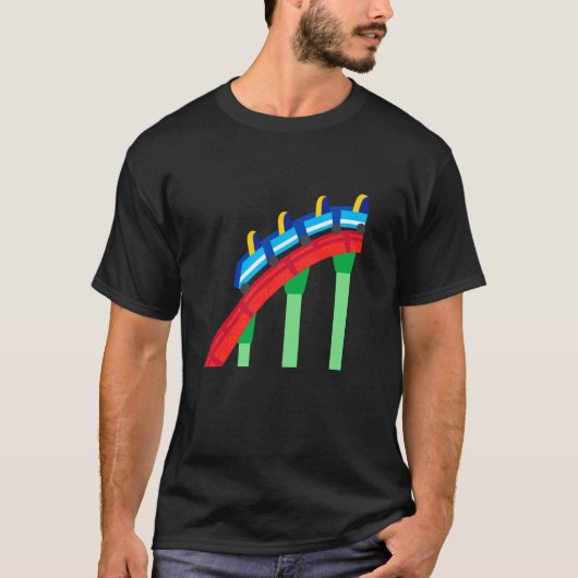 Achtbaan Kostuum T-shirt (Voorkant)