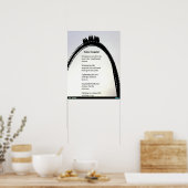 Achtbaan Poster (Keuken)