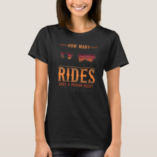 Achtbaan Vintage Retro Hoeveel Achtbanen T-shirt